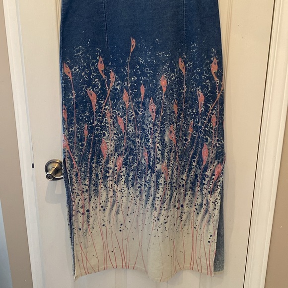 Vintage Pranx maxi jean dress - Picture 2 of 6